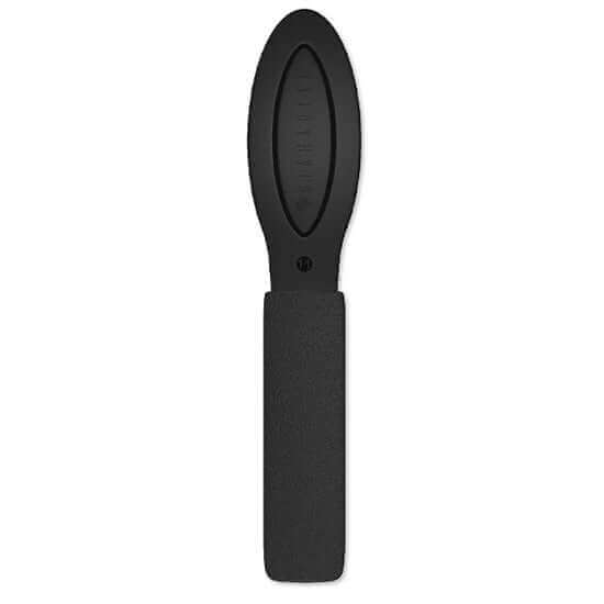 black back side Diamancel foot buffer 11 medium real diamond grit with confortable black handle